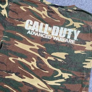 Microsoft‎ Call Of Duty Advanced Warfare Double Sided Camo T Shirt Video Game XL